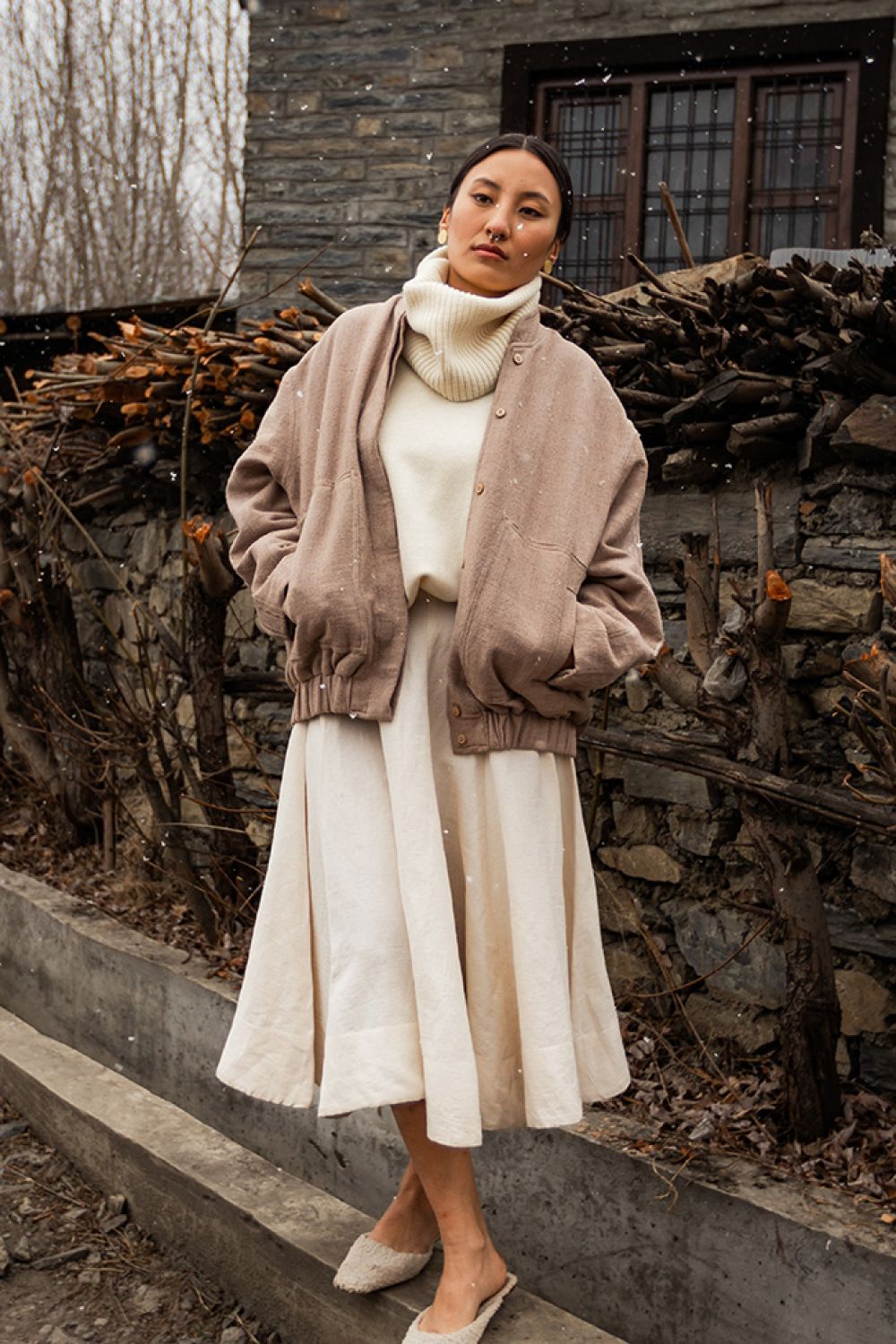 Jijivisha Nepal Sustainable Clothing Women Outer Jharkot Jacket