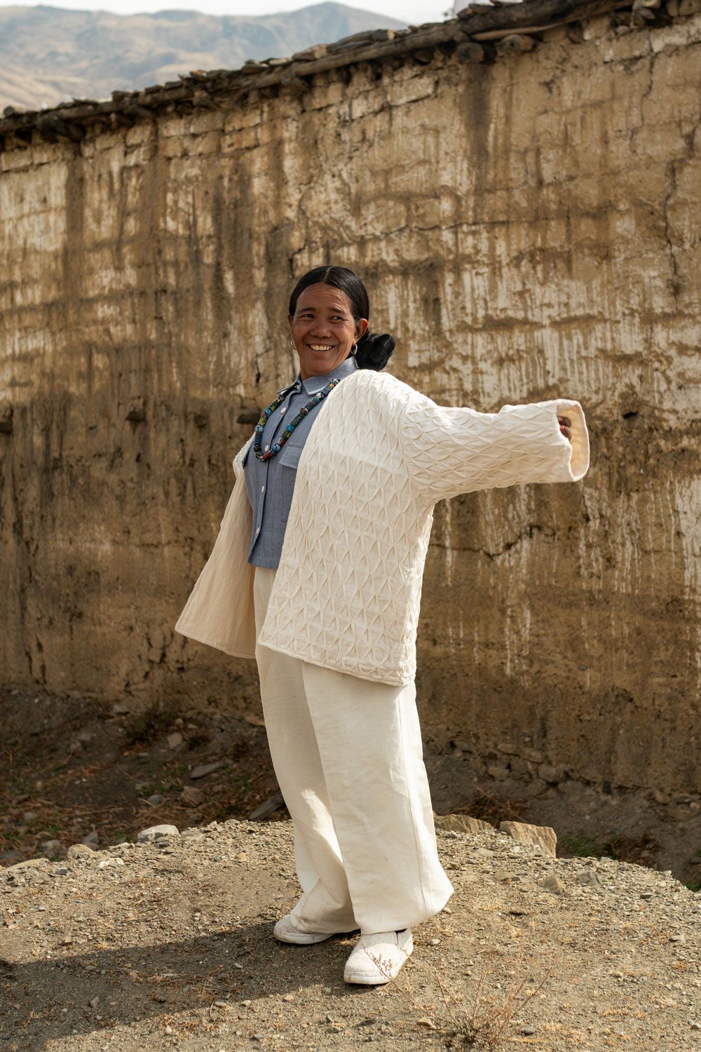 Jijivisha Nepal Sustainable Clothing Women Outer Mukti Jacket