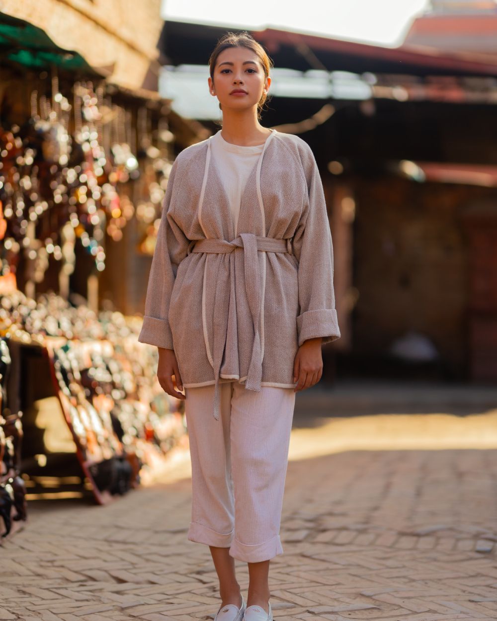 Jijivisha Nepal Sustainable Clothing Bhaktapur Collections Women Chhen Jacket
