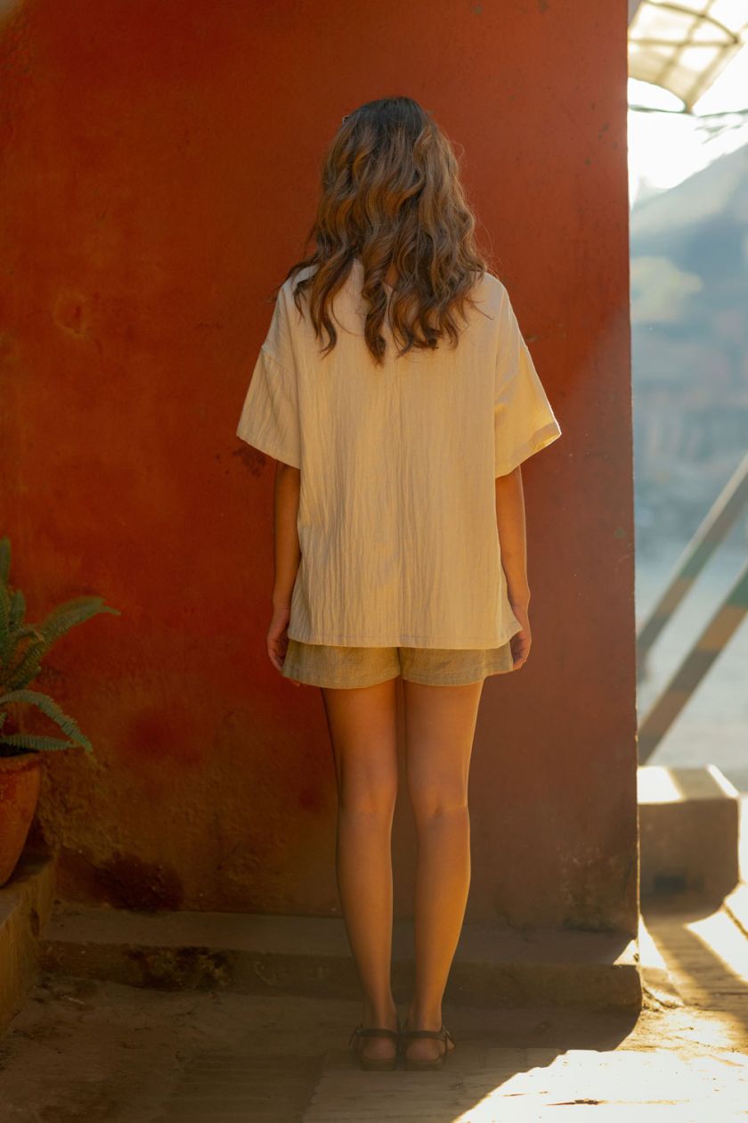 Jijivisha Nepal Sustainable Clothing Bhaktapur Collections Women Manka Short