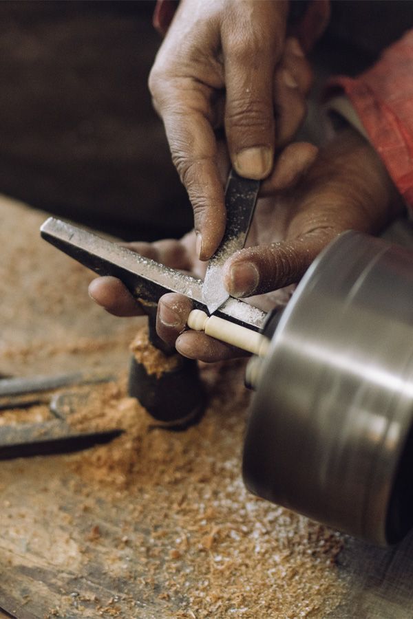 Jijivisha Nepal Sustainable Clothing Buttons Making Process