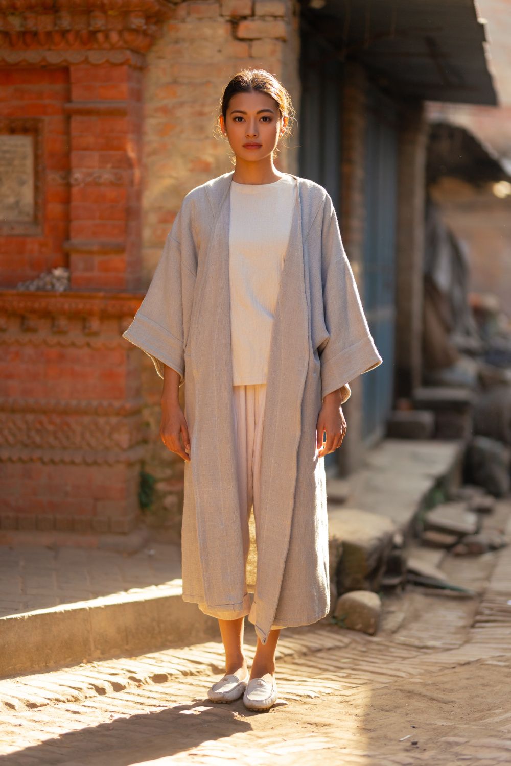 Jijivisha Nepal Sustainable Clothing Bhaktapur Collections Women Baha Robe