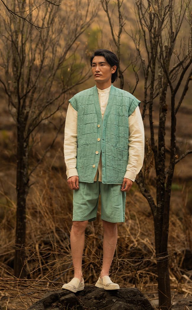 Jijivisha Nepal Sustainable Clothing Men Outer Tso Jacket