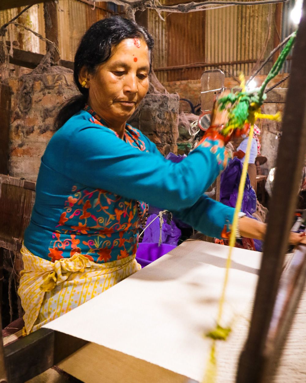 Jijivisha Nepal Sustainable Clothing Artisian Parbati