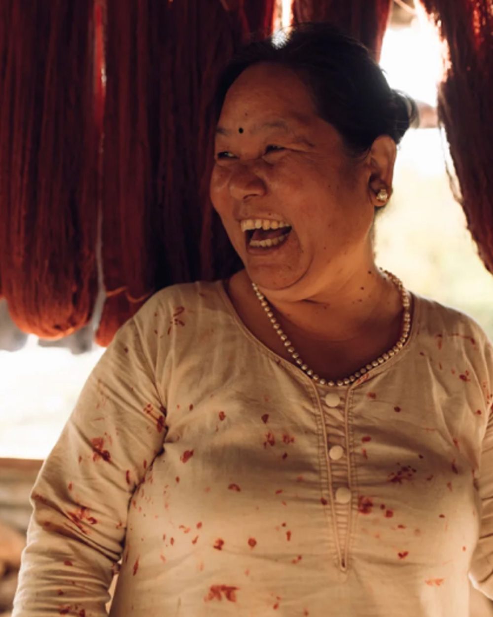 Jijivisha Nepal Sustainable Clothing Artisian Shanti