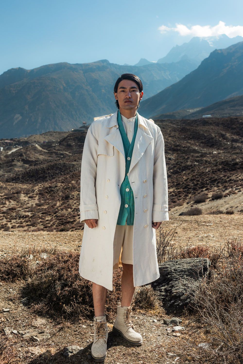 Jijivisha Nepal Sustainable Clothing Men Pants Bhumi Shorts