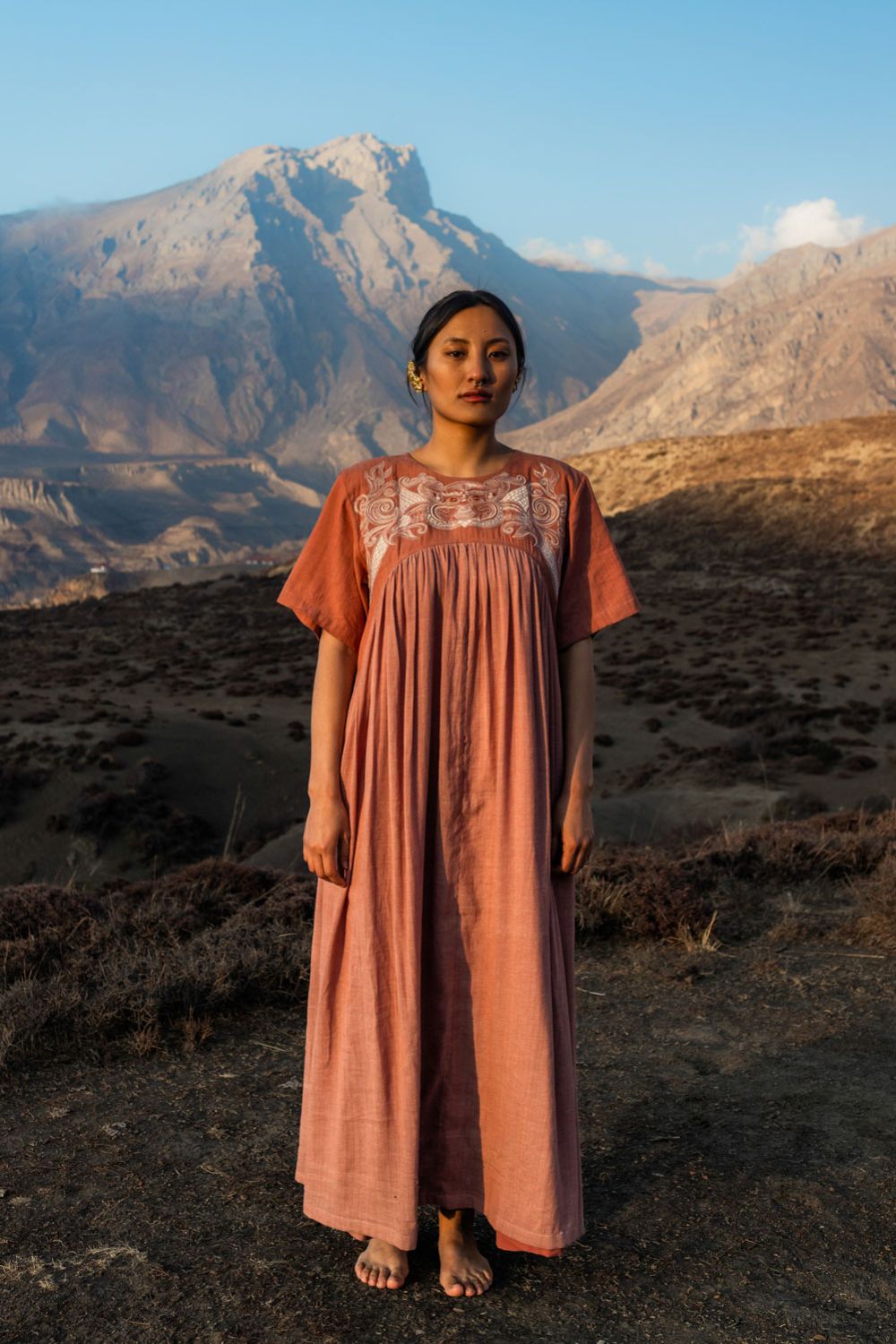Jijivisha Nepal Sustainable Clothing Women Dress Jeevan Dress