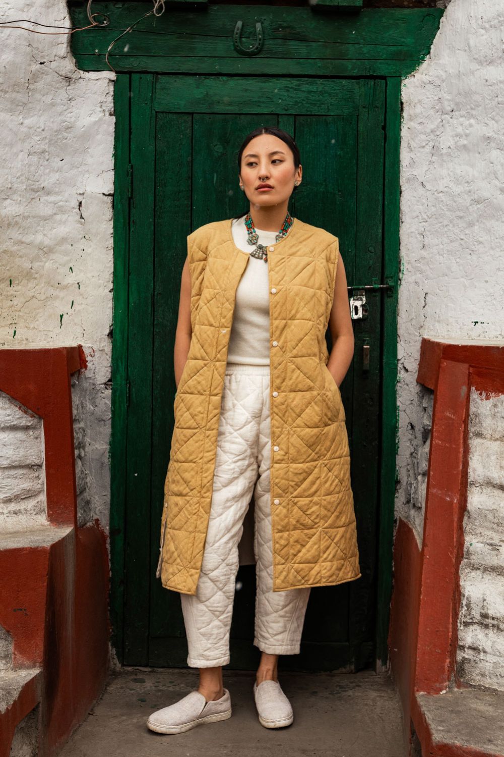 Jijivisha Nepal Sustainable Clothing Women Outer Lete Vest