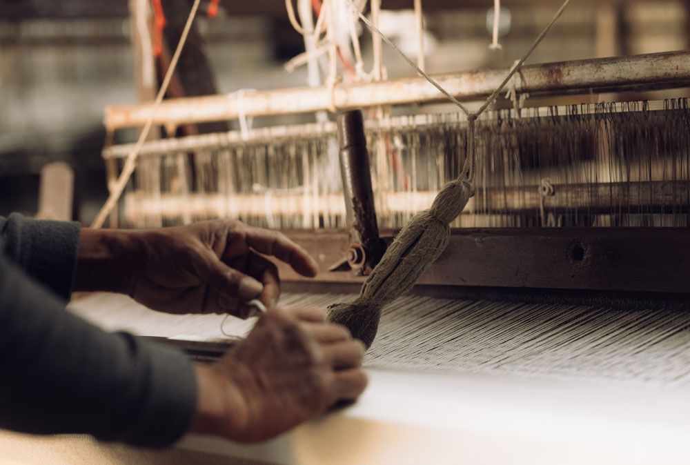 Jijivisha Nepal Sustainable Clothing Hand weaving