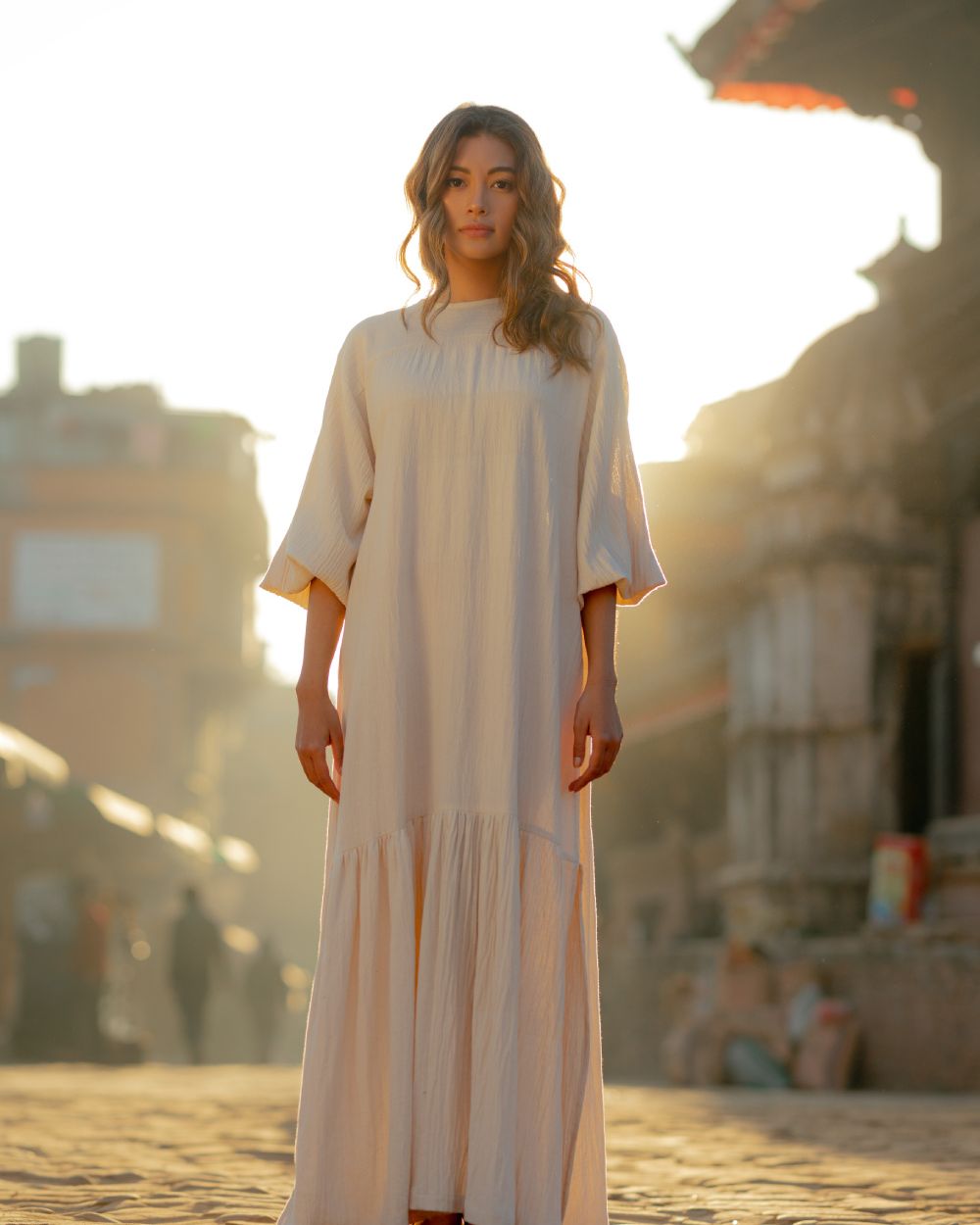 Jijivisha Nepal Sustainable Clothing Bhaktapur Collections Women Nag Dress