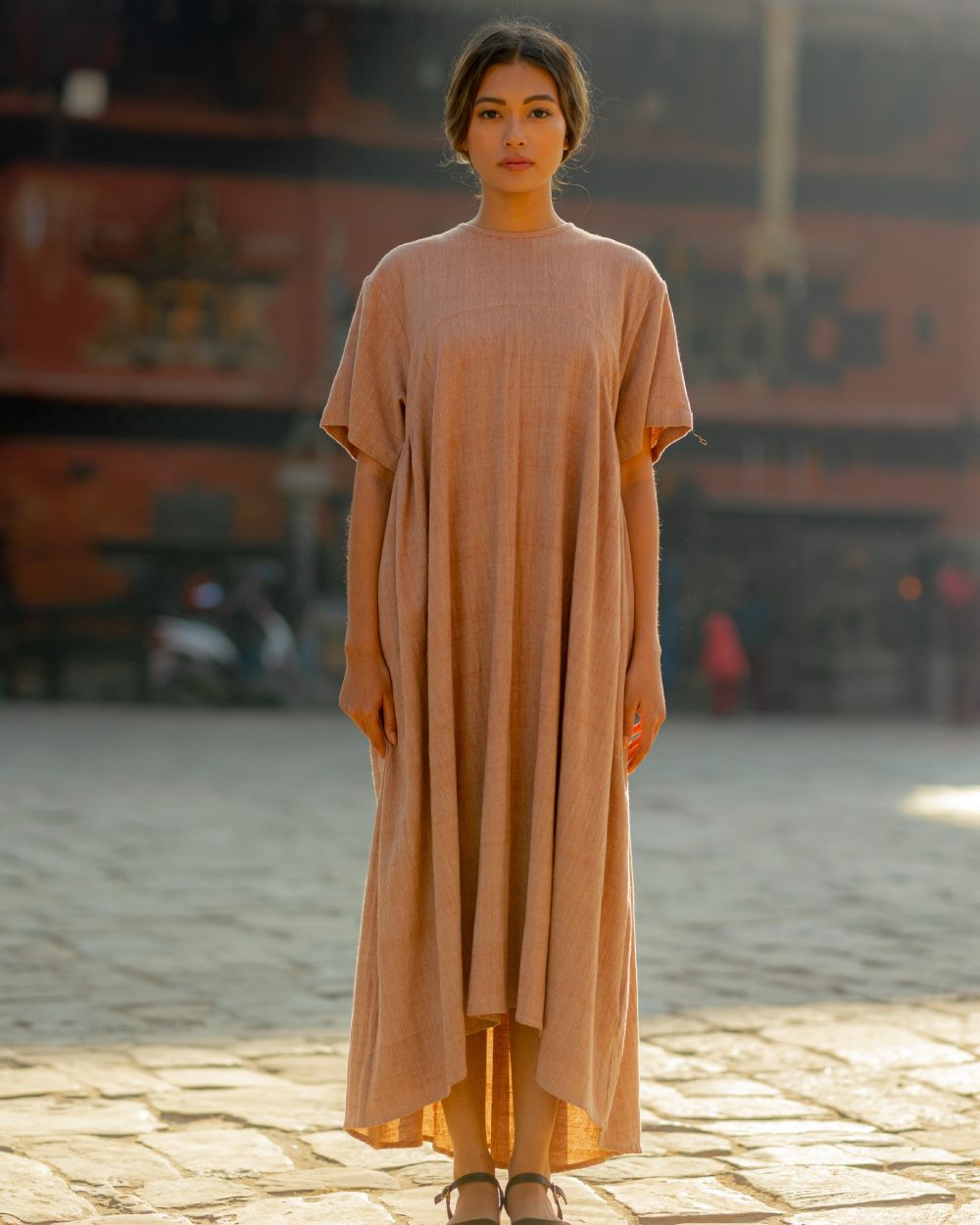 Jijivisha Nepal Sustainable Clothing Bhaktapur Collections Women Nyatapola Dress