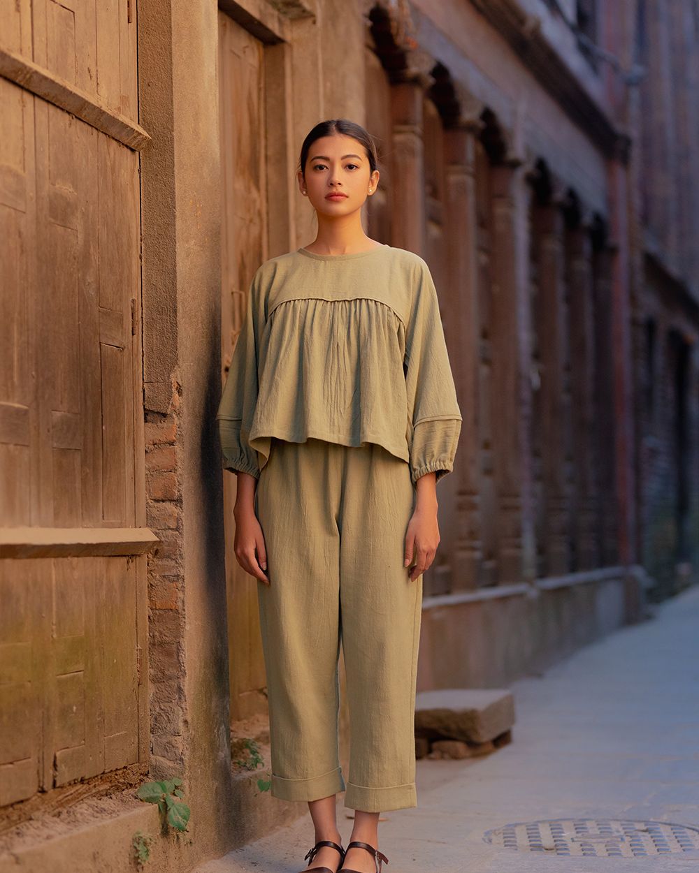 Jijivisha Nepal Sustainable Clothing Bhaktapur Collections Women Ghintang Pant