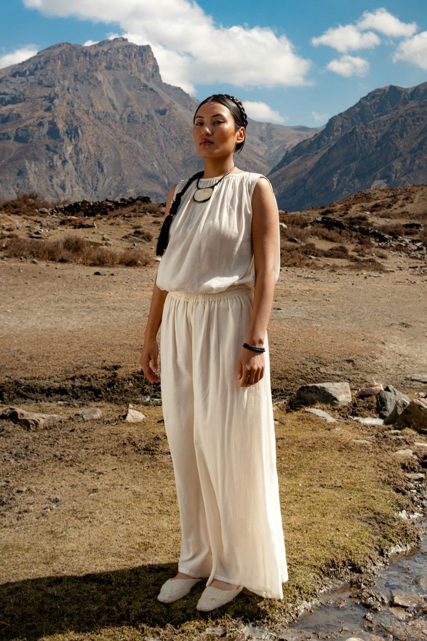 Jijivisha Nepal Sustainable Clothing Women Top Norbu Top