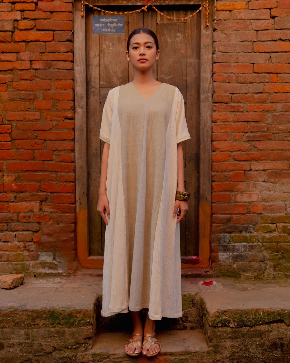 Jijivisha Nepal Sustainable Clothing Bhaktapur Collections Women Kumari Dress