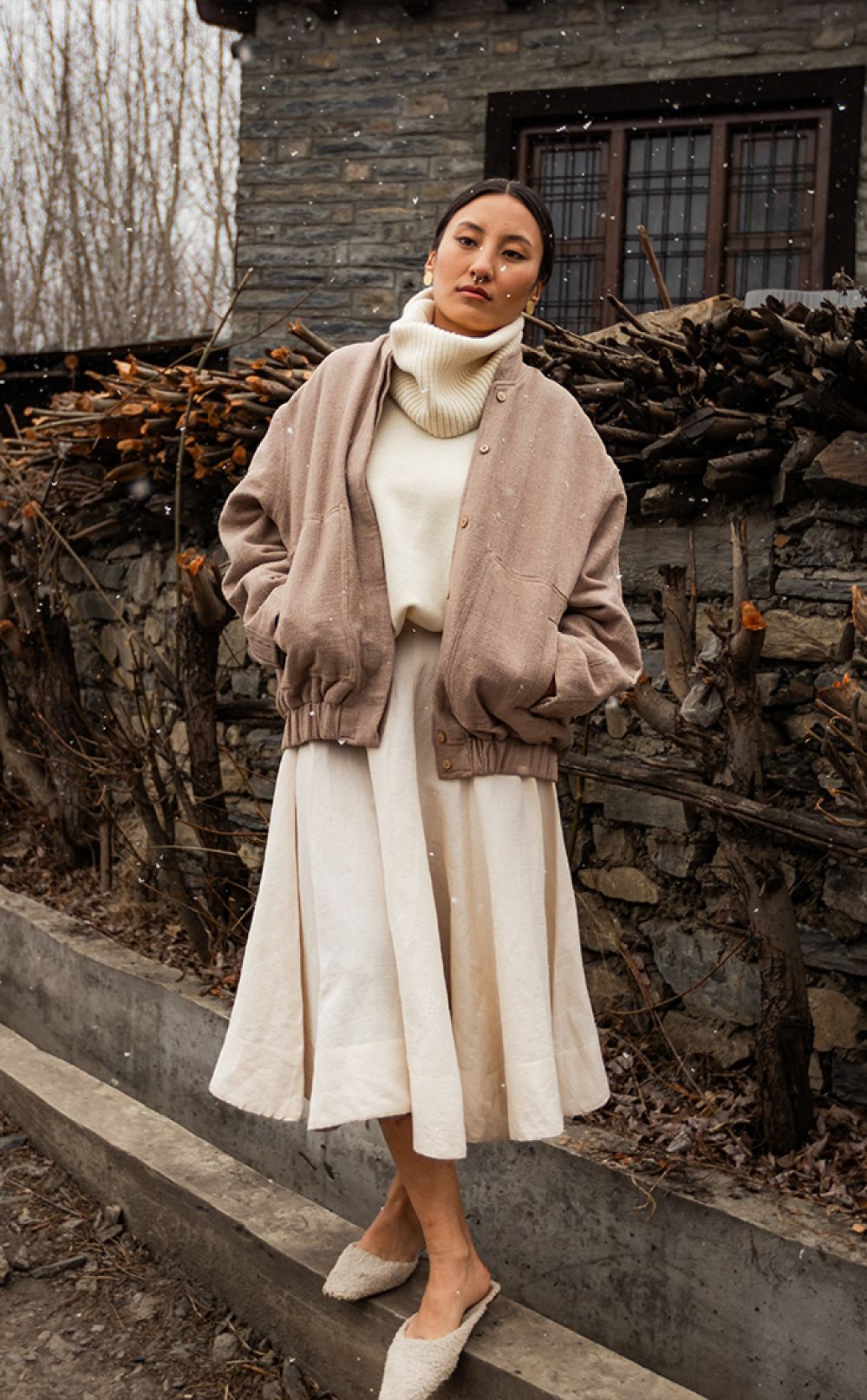 Jijivisha Nepal Sustainable Clothing Women Outer Jharkot Jacket