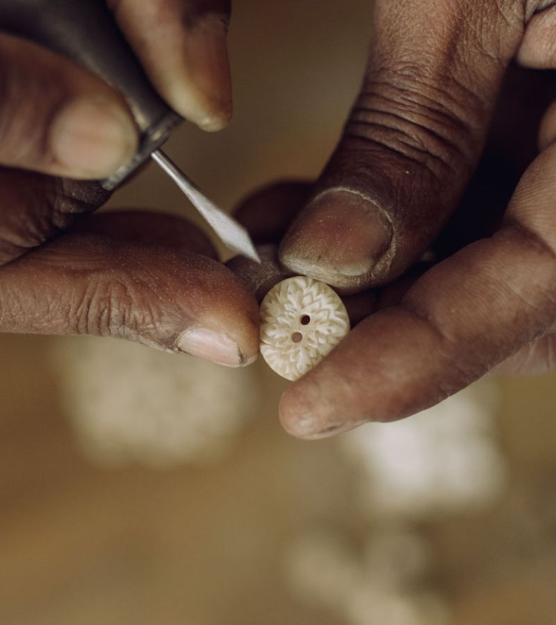 Jijivisha Nepal Sustainable Clothing Bones to Buttons
