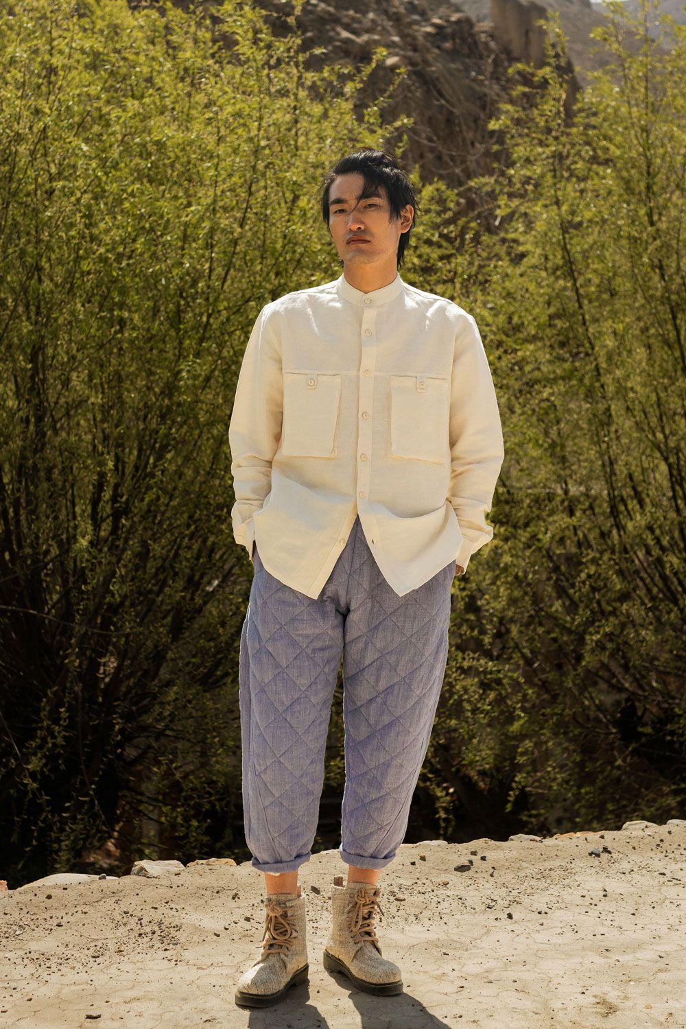 Jijivisha Nepal Sustainable Clothing Men Looks Look 15