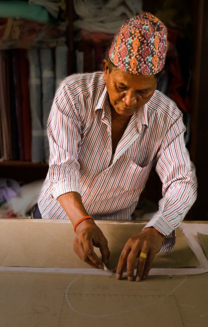 Jijivisha Nepal Sustainable Clothing Artisian Krishna