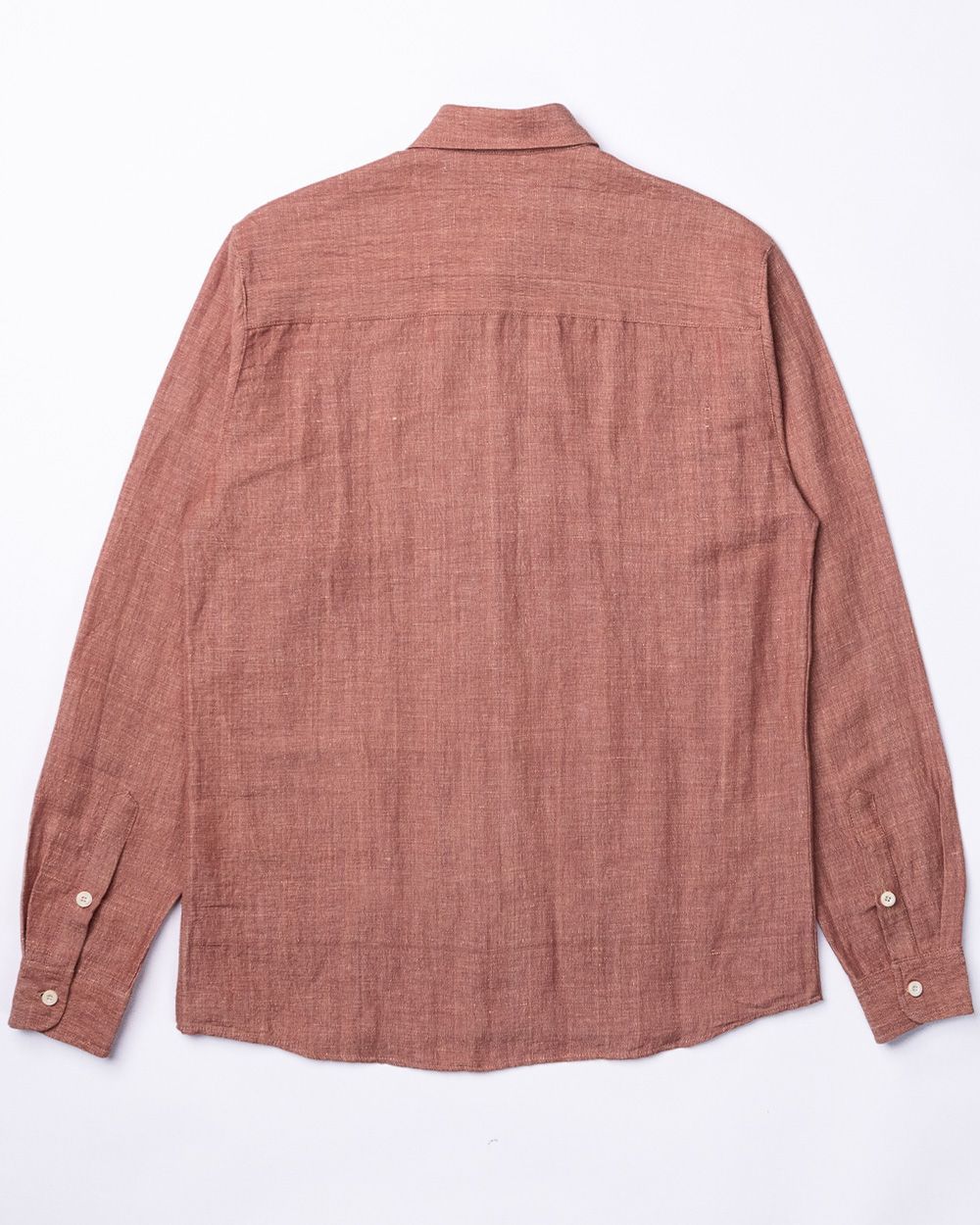 Jijivisha Nepal Sustainable Clothing Jyoti Shirt Terracotta Rust Back