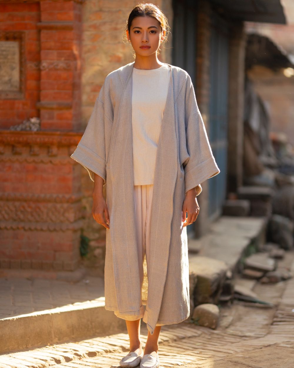 Jijivisha Nepal Sustainable Clothing Bhaktapur Collections Women Baha Robe