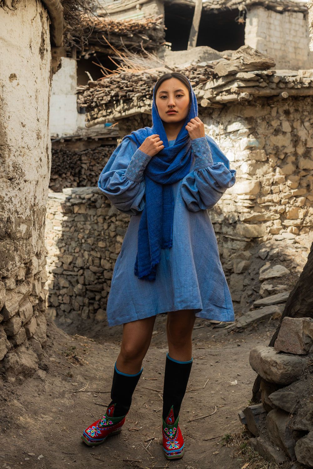 Jijivisha Nepal Sustainable Clothing Women Dress Sanskar Dress