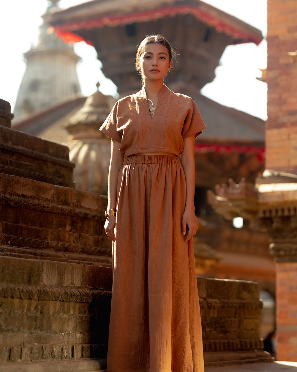 Jijivisha Nepal Sustainable Clothing Bhaktapur Collections Women Thanicha Top