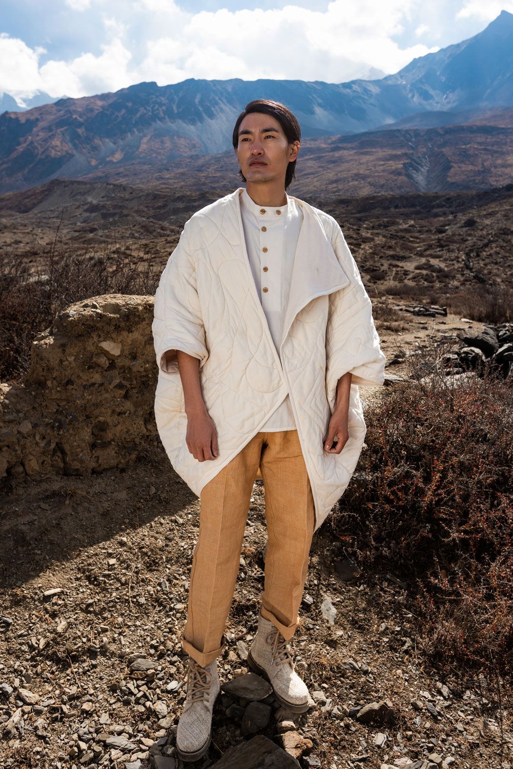 Jijivisha Nepal Sustainable Clothing Men Pants Pema Trouser