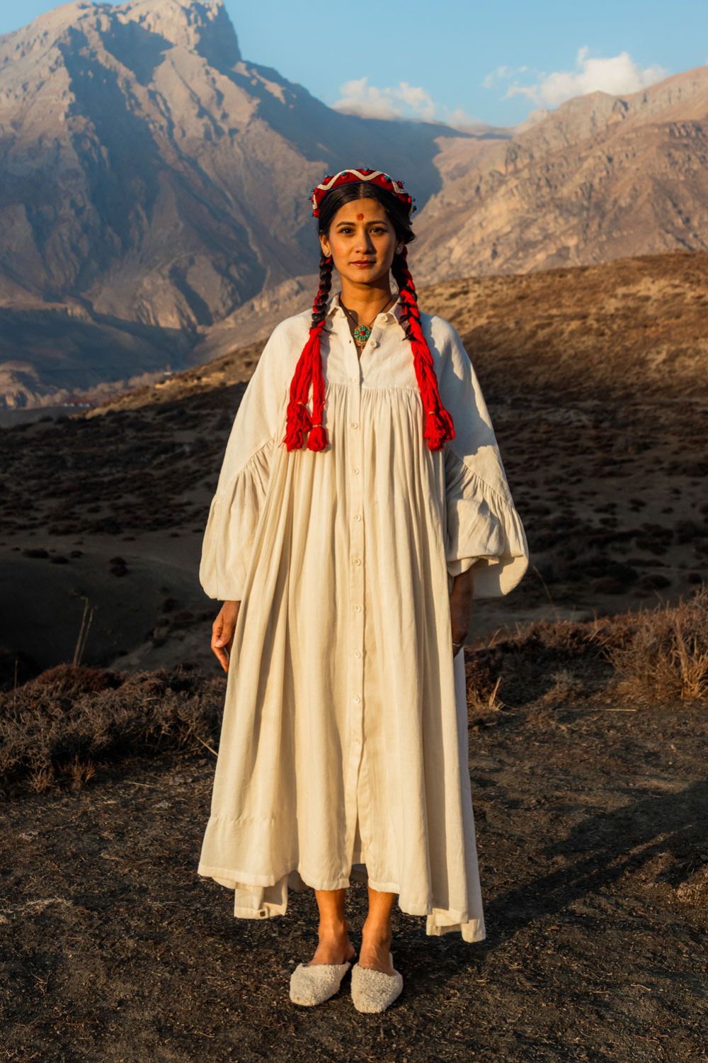 Jijivisha Nepal Sustainable Clothing Women Dress Ananta Dress